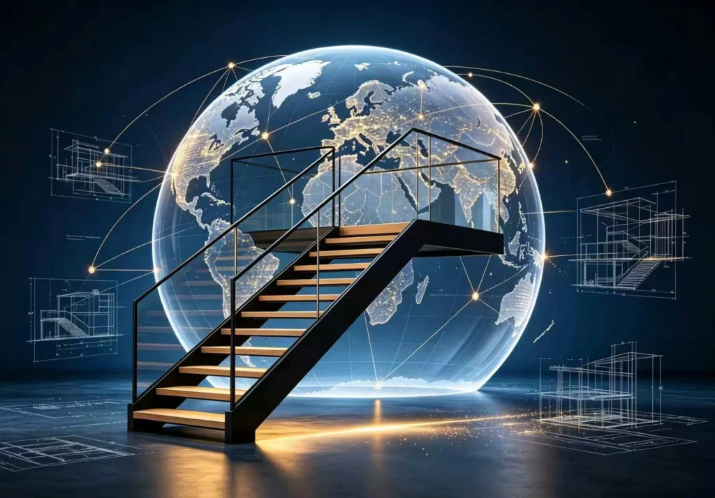 Global export and international projects delivered by trusted stair fabricators